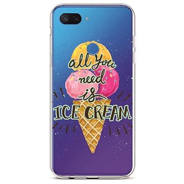 TopQ Xiaomi Mi 8 Lite silikon Ice Cream 36343 (Sun-36343)