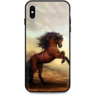 TopQ iPhone XS silikon Brown Horse 49158 (Sun-49158)