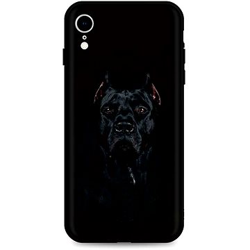 TopQ iPhone XR silikon Dark Pitbull 49136 (Sun-49136)