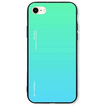 TopQ LUXURY iPhone SE 2020 pevný duhový zelený 49261 (Sun-49261)