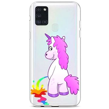 TopQ Samsung A21s silikon Rude Unicorn 50387 (Sun-50387)
