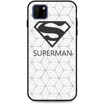 TopQ Huawei Y5p 3D silikon Bílý Superman 50289 (Sun-50289)