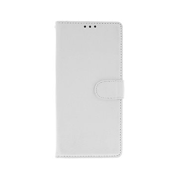 TopQ Xiaomi Redmi Note 9 knížkový bílý s přezkou 50680 (Sun-50680)