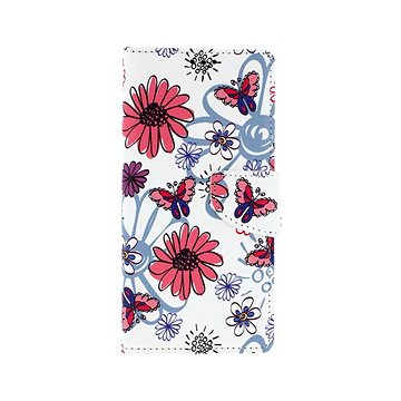 TopQ Xiaomi Redmi Note 9 knížkový Flowers 50612 (Sun-50612)