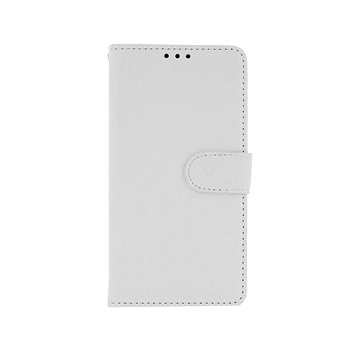 TopQ Huawei Y5p knížkový bílý s přezkou 50668 (Sun-50668)