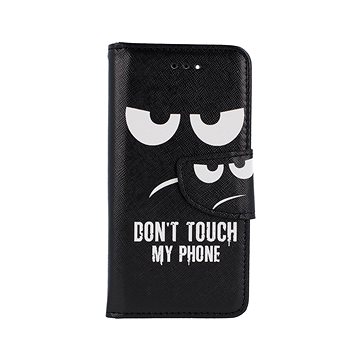 TopQ iPhone SE 2020 knížkové Don't Touch 49754 (Sun-49754)