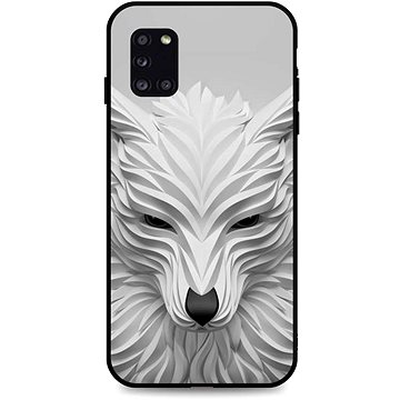 TopQ LUXURY Samsung A31 pevný Bílý vlk 50890 (Sun-50890)