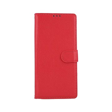 TopQ Xiaomi Redmi 9A knížkový červený s přezkou 51600 (Sun-51600)