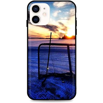 TopQ iPhone 12 mini silikon Hockey Sunset 53295 (Sun-53295)
