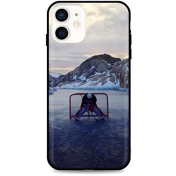 TopQ iPhone 12 mini silikon Hockey Goalie 53316 (Sun-53316)