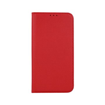 TopQ iPhone 12 mini Smart Magnet knížkové červené 53481 (Sun-53481)