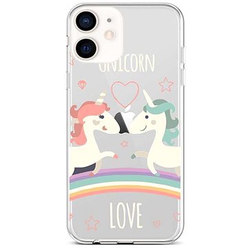 TopQ iPhone 12 mini silikon Unicorn Love 53456 (Sun-53456)