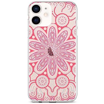 TopQ iPhone 12 mini silikon Romantic Mandala 53430 (Sun-53430)