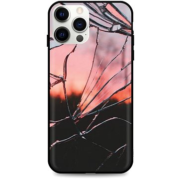 TopQ LUXURY iPhone 12 Pro Max pevný Pink Broken 53573 (Sun-53573)