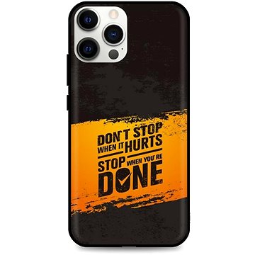 TopQ iPhone 12 Pro Max silikon Don´t Stop 54261 (Sun-54261)