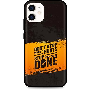 TopQ iPhone 12 mini silikon Don´t Stop 54243 (Sun-54243)