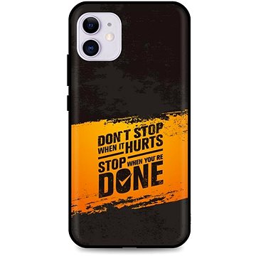 TopQ iPhone 11 silikon Don´t Stop 54237 (Sun-54237)