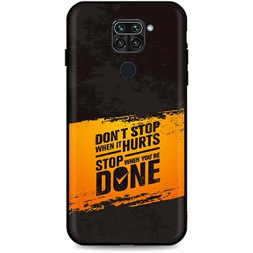 TopQ Xiaomi Redmi Note 9 silikon Don´t Stop 54129 (Sun-54129)