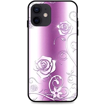 TopQ iPhone 12 silikon Abstract Roses 55103 (Sun-55103)