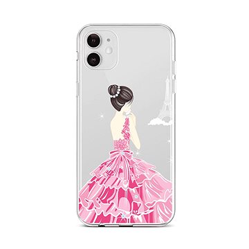 TopQ iPhone 12 silikon Pink Princess 55326 (Sun-55326)