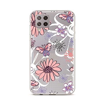 TopQ Samsung A42 silikon Flowers 55418 (Sun-55418)