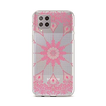 TopQ Samsung A42 silikon Pink Mandala 55410 (Sun-55410)