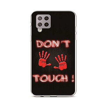 TopQ Samsung A42 silikon Don't Touch Red 55407 (Sun-55407)