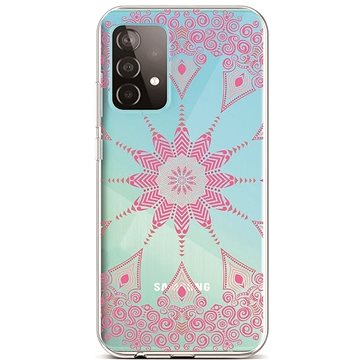 TopQ Samsung A52 silikon Pink Mandala 55770 (Sun-55770)