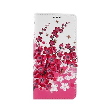TopQ Samsung A32 5G knížkové Kytičky textil 56596 (Sun-56596)
