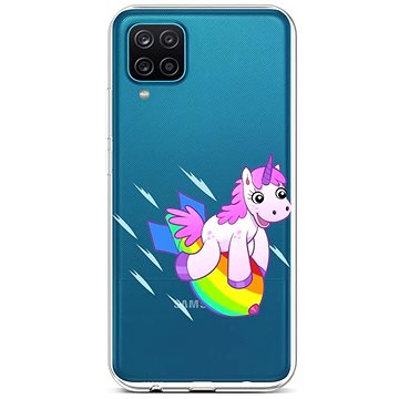 TopQ Samsung A12 silikon Flying Unicorn 57772 (Sun-57772)