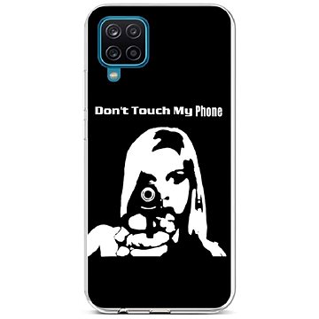 TopQ Samsung A12 silikon Don't Touch Gun 57736 (Sun-57736)