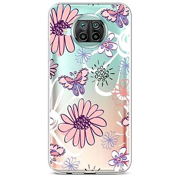 TopQ Xiaomi Mi 10T Lite silikon Flowers 57803 (Sun-57803)