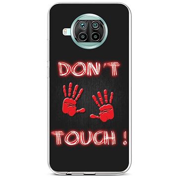 TopQ Xiaomi Mi 10T Lite silikon Don't Touch Red 57795 (Sun-57795)
