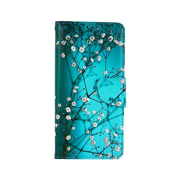 TopQ Xiaomi Redmi Note 10 Pro knížkové Modré s květy 58041 (Sun-58041)