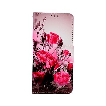 TopQ Xiaomi Redmi Note 10 Pro knížkové Romantické růže 58090 (Sun-58090)