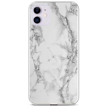 TopQ STYLE iPhone 11 silikon Mramor bílý 58551 (Sun-58551)