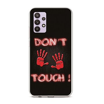 TopQ Samsung A32 silikon Don't Touch Red 59395 (Sun-59395)