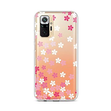 TopQ Xiaomi Redmi Note 10 Pro silikon Pink Blossom 59533 (Sun-59533)