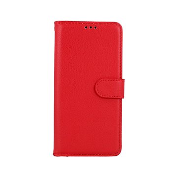 TopQ Xiaomi Redmi Note 10 Pro knížkové červené s přezkou 59860 (Sun-59860)
