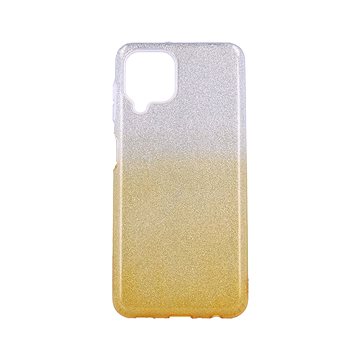 TopQ Samsung A22 glitter stříbrno-oranžový 60424 (Sun-60424)