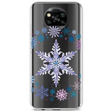 TopQ Xiaomi Poco X3 silikon Snowflake 60829 (Sun-60829)