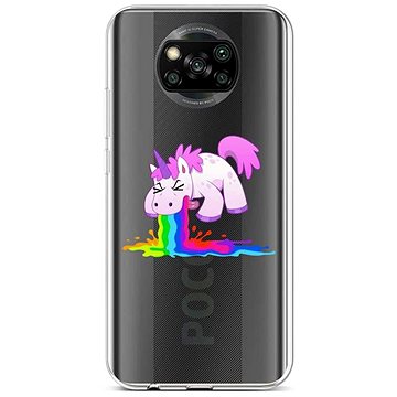 TopQ Xiaomi Poco X3 silikon Rainbow Splash 60862 (Sun-60862)