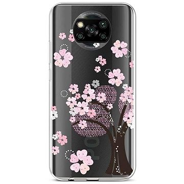 TopQ Xiaomi Poco X3 silikon Cherry Tree 60840 (Sun-60840)