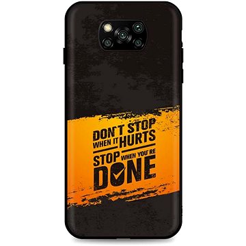 TopQ Xiaomi Poco X3 silikon Don´t Stop 60879 (Sun-60879)