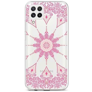 TopQ Samsung A22 silikon Pink Mandala 60538 (Sun-60538)