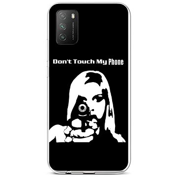 TopQ Xiaomi Poco M3 silikon Don't Touch Gun 60607 (Sun-60607)