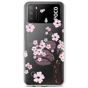 TopQ Xiaomi Poco M3 silikon Cherry Tree 60623 (Sun-60623)
