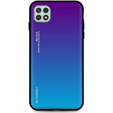 TopQ LUXURY Samsung A22 5G pevný duhový purpurový 60576 (Sun-60576)