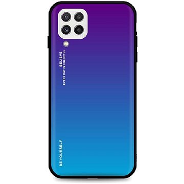 TopQ LUXURY Samsung A22 pevný duhový purpurový 60570 (Sun-60570)