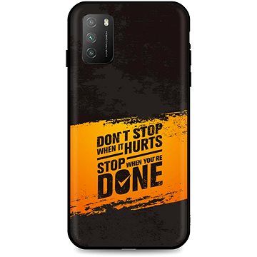 TopQ Xiaomi Poco M3 silikon Don´t Stop 60951 (Sun-60951)